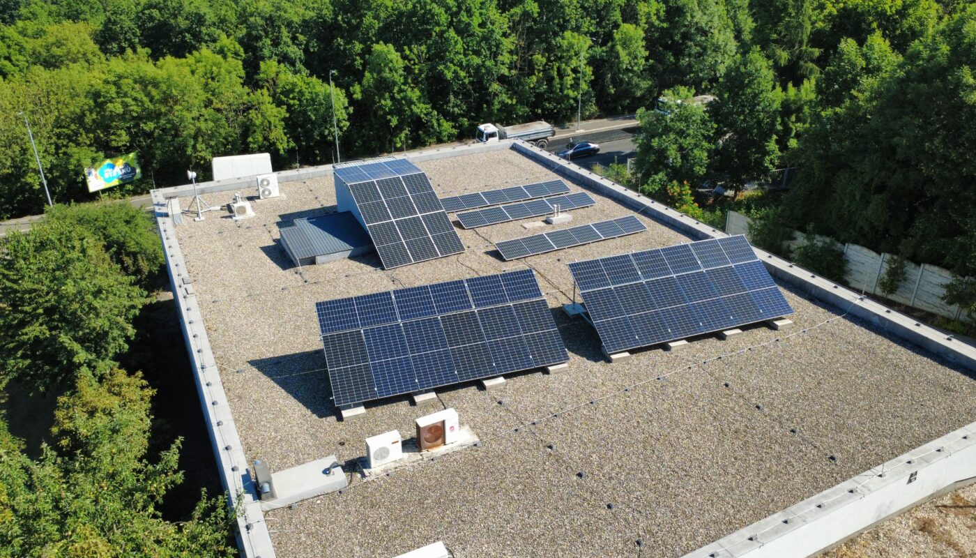 Fotovoltaická elektrárna pro Reproteam Praha a.s.